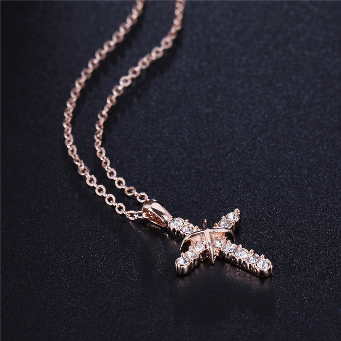 (45% OFF Last Day Sale) Beautiful Cross Necklace - BUY 1 GET 1 FRE