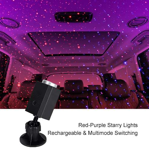 2024 New Sale-USB LIGHT CAR STAR PROJECTOR