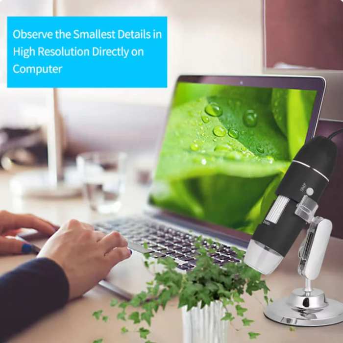 3 In 1 Usb Digital Microscope（Get a free mobile phone adapter）