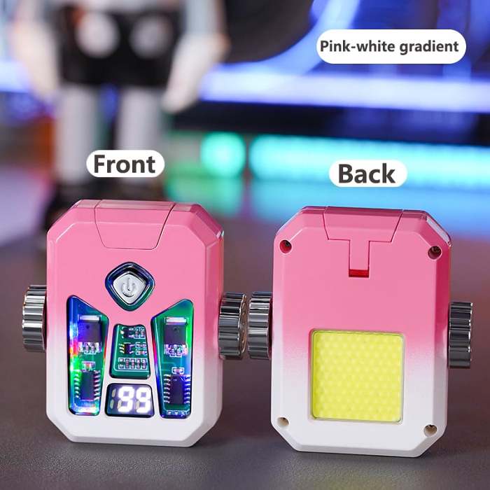 Mecha Gyro Double Arc Lighter