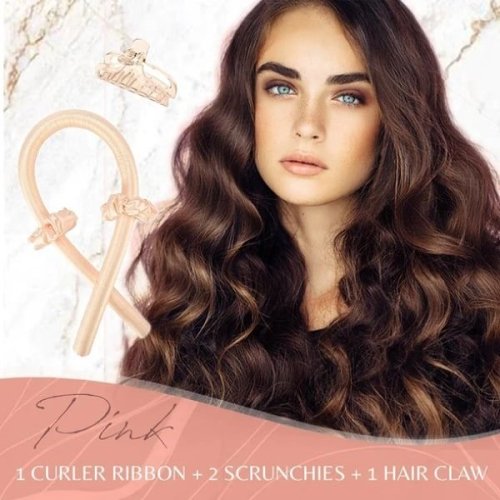 The best gift for mother or wifeHeatless Silk Hair Cur