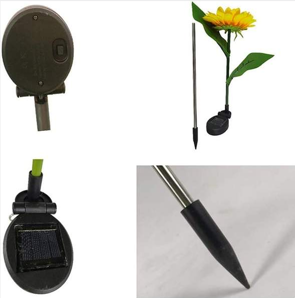 SUMMER HOT SALE 50% OFF-Artificial Sunflower Solar Garden Stake Lights