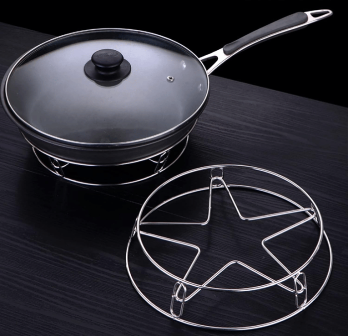 Steam Cooker Rack Instant Pot Trivet & Anti Rust Stainless Steel Pot Rack