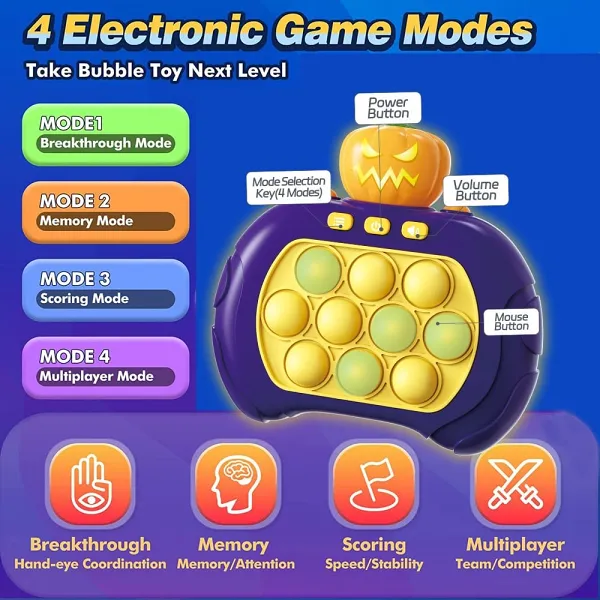 Early Christmas Hot Sale 40%OFFQuick Push Bubble Competitive Game Console Series