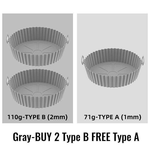 Air Fryer Silicone Baking Tray（Reusable）