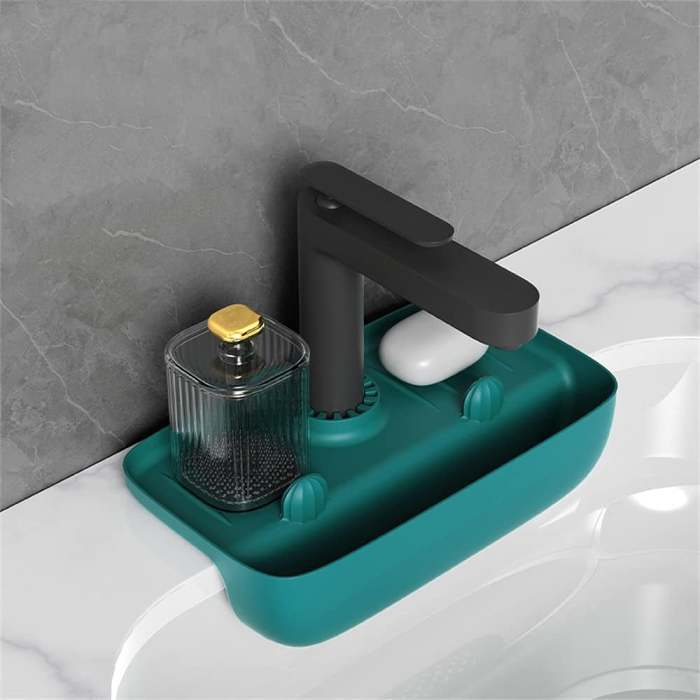 (Last Day Flash Sale) Faucet splash-proof draining rack-BUY 3 GE