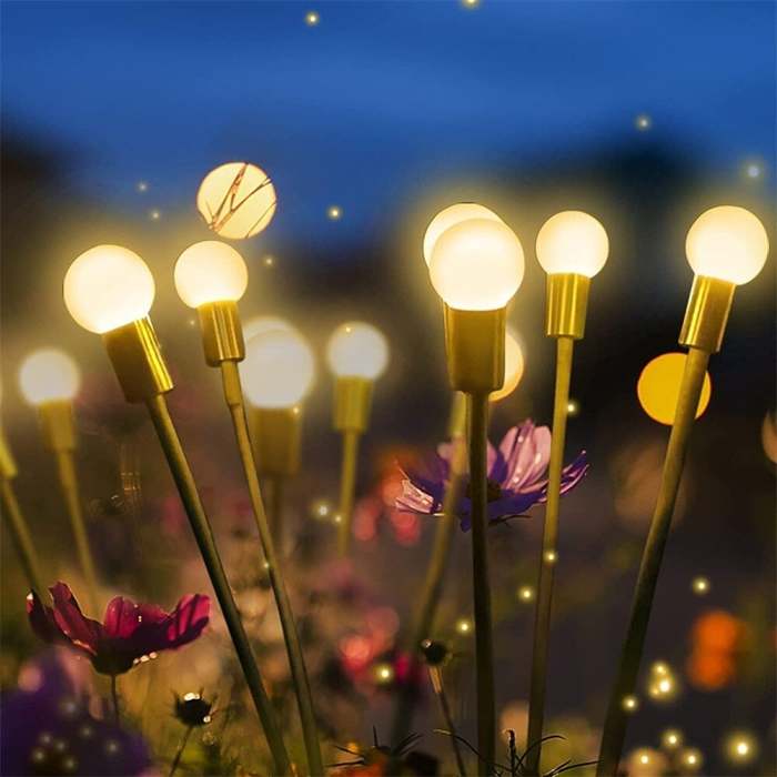 LAST DAY 49% OFFSolar Powered Firefly Garden Light BUY 2 FREE SHIPPING