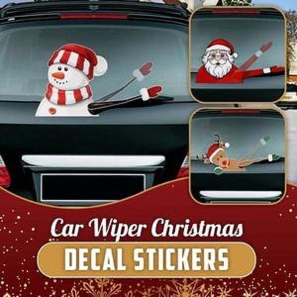 Christmas Car Wiper Sticker
