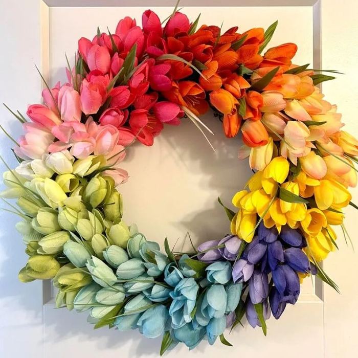 Artificial Tulips  2024 Spring Home Decor