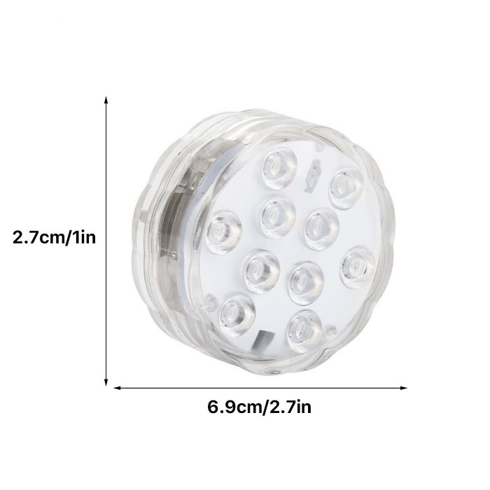 Submersible LED Pool Lights (RF Remote Control )