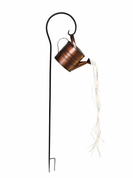 50% OFFSolar Waterfall Lights Outdoor Garden Decor Yard Romantic A