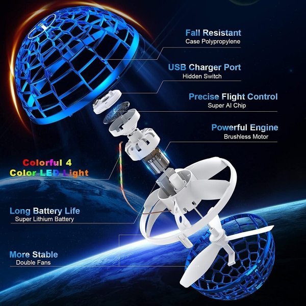 49% OFFJouets de boule d'orbe volante