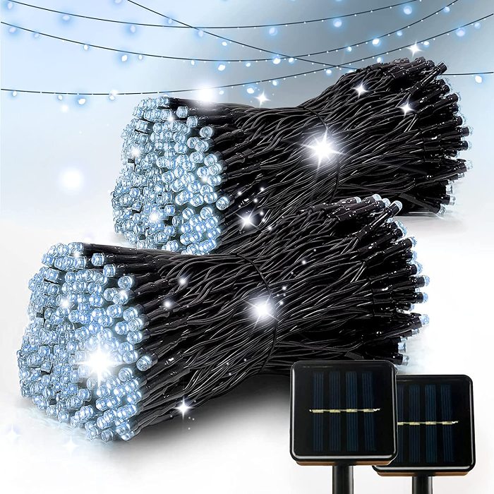 Solar-Powered LED Fairy String Lights -  Ultimate Home Upgrade