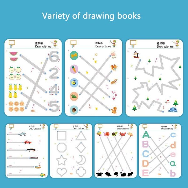 45% OFF Last Day Sale - Magical Tracing Workbook Set (BUY 2 SETS F