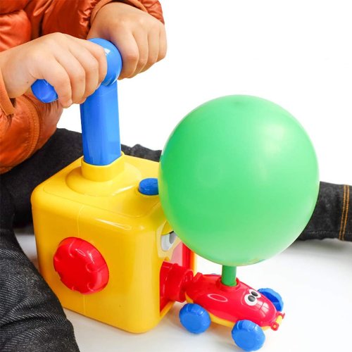 Fun Packed Balloon Car Toy Pump Set