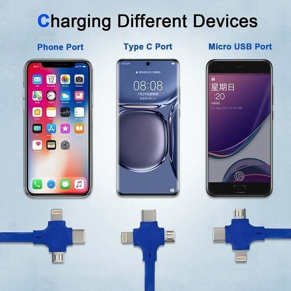 Christmas Pre Sale 49% Off3 in 1 Rechargeable USB Fast Charging Cable & Mobile Stand
