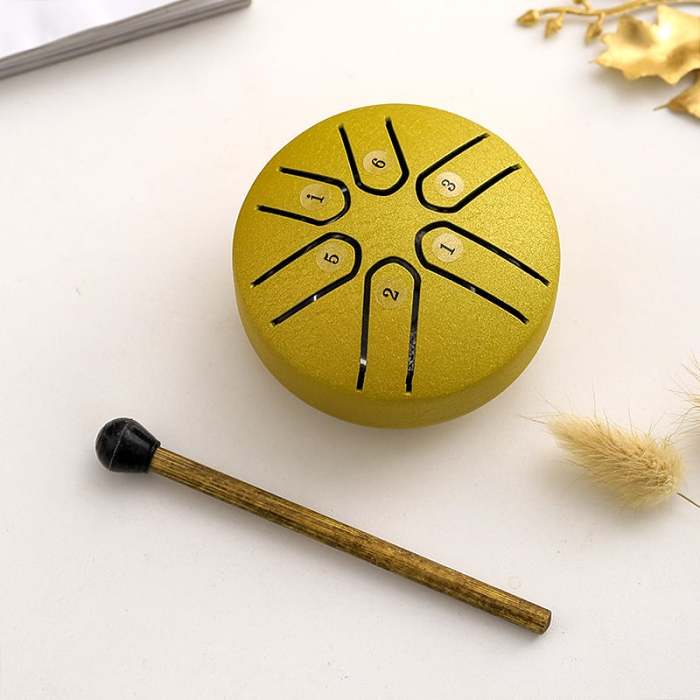 Buddha Stones Mini Steel Tongue Drum