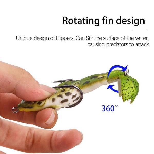 Early Christmas Sale-49% OFFDouble Propeller Frog Soft Bait