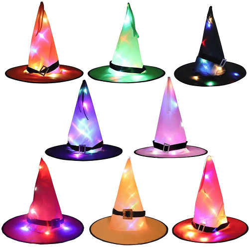 Limited Time Special Only $9.99 Glowing Witch Hat Hanging/Wearable