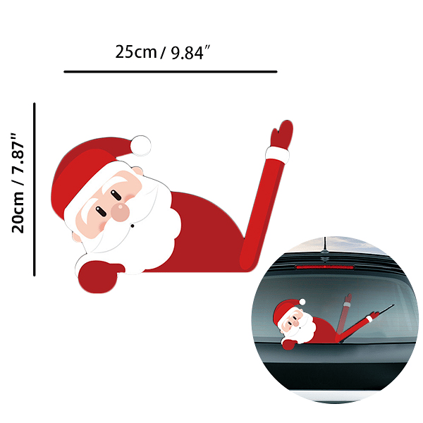 Christmas Car Wiper Sticker