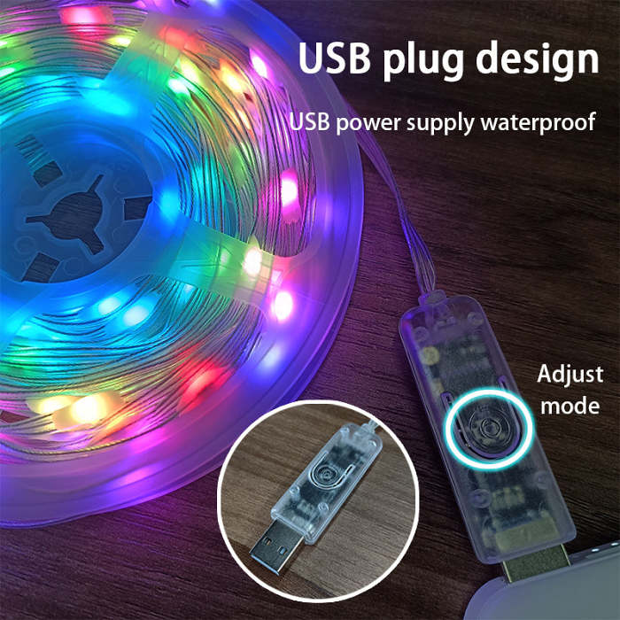 Hot Selling LED Decoration Festival Party With Multi Color And Multi Mode Colorful Light String