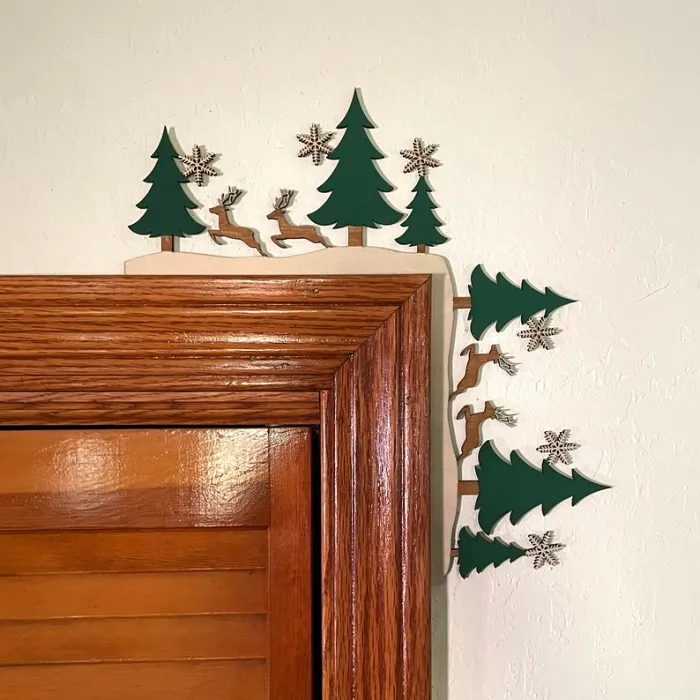 ON SALEChristmas Funny Corner Sign Top Door Frame Ornament