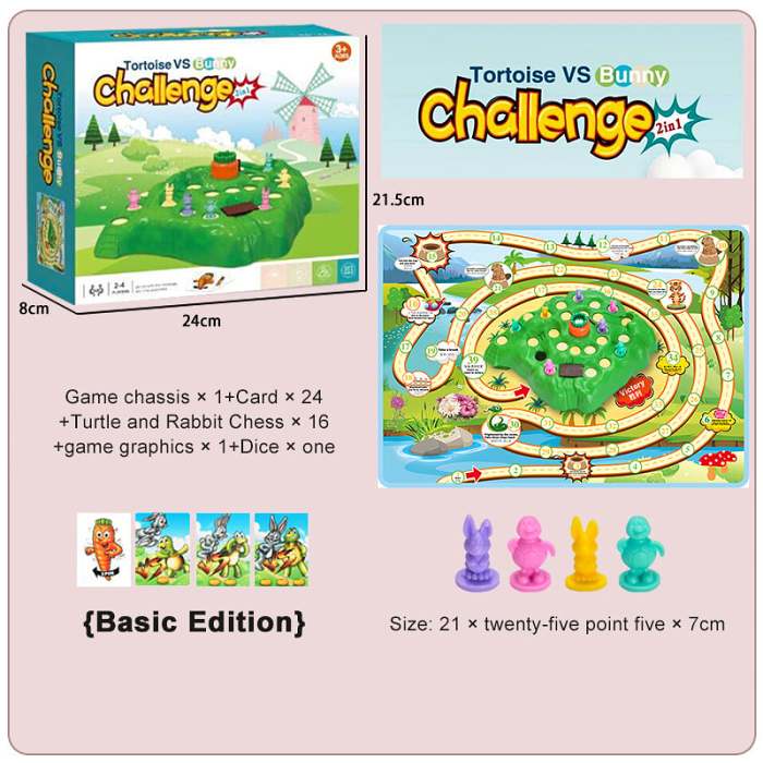 2024 New Rabbit Trap Chessboard Toys