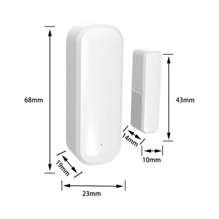 Hot Sale   Intelligent WIFI Door And Window Sensor