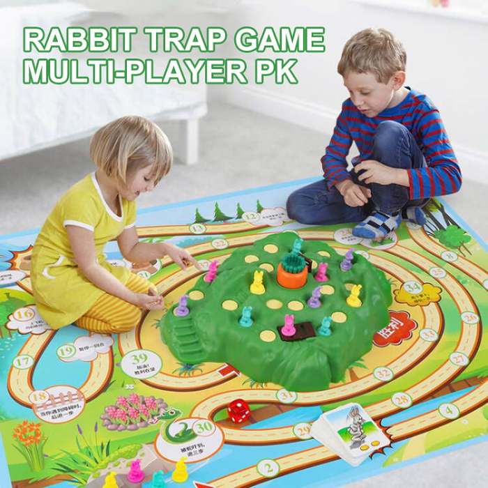 2024 New Rabbit Trap Chessboard Toys