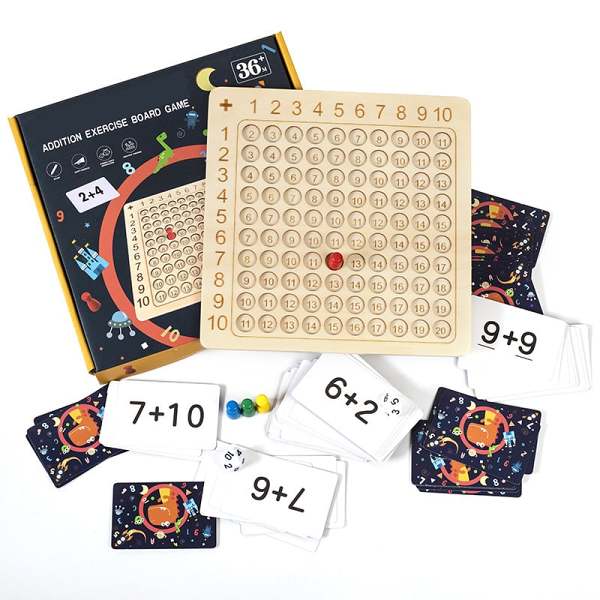 Wooden Multiplication Board Game - BUY2GET EXTRA10% OFF& FREE SHIPPING!