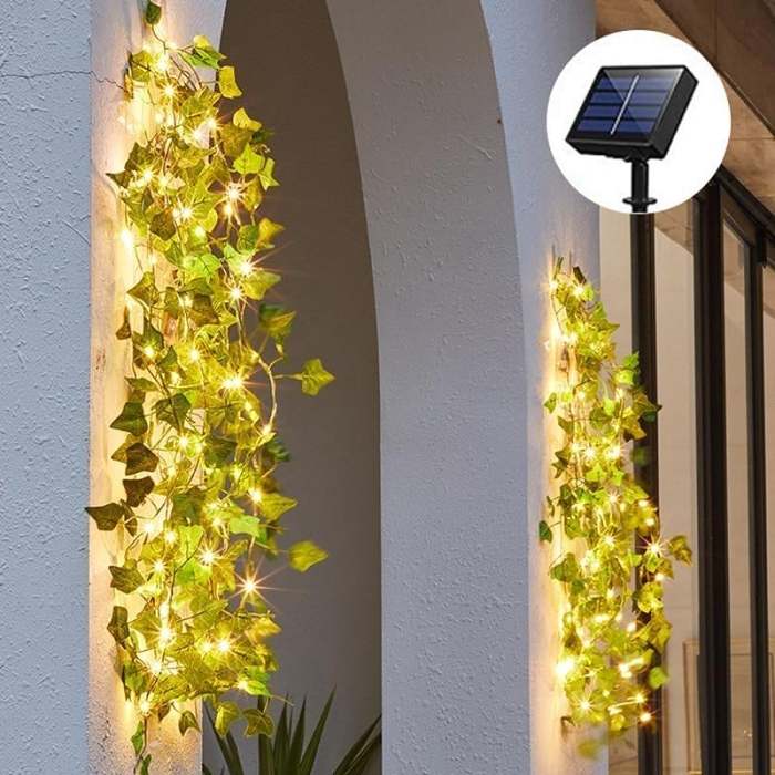 LAST DAY 49% OFF  Solar Rattan Lights