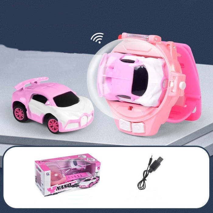 Children's Toy Car Watch Remote Control Car Mini Racing