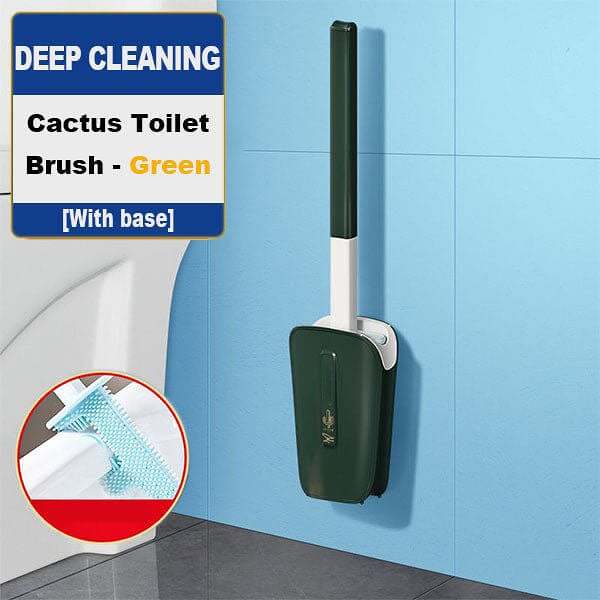 Hot Sale-No Dead Corner Cactus Toilet Brush