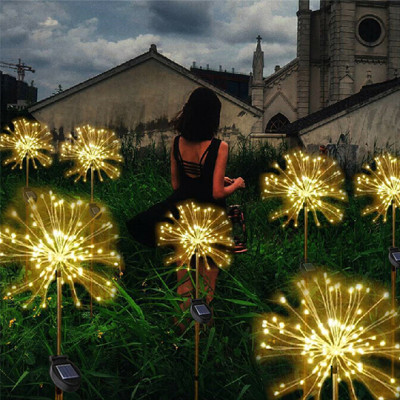 ( Last Day Promotions - 50% OFF)Waterproof  Solar Garden Fireworks
