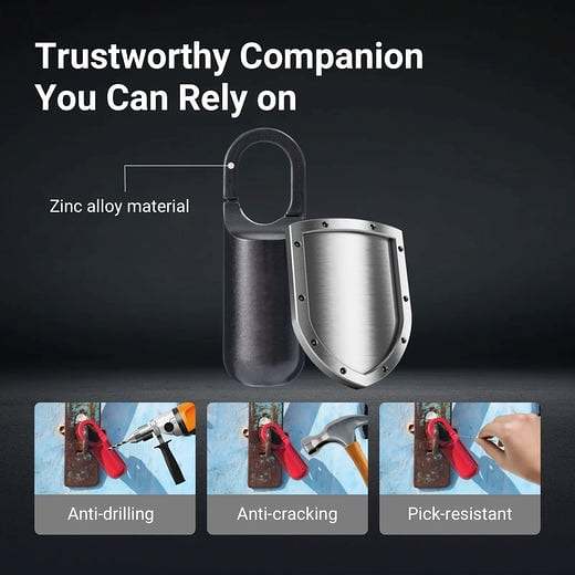 49% OFFPortable Smart Fingerprint Padlock