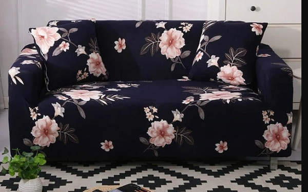 The elastic sofa dust cover covers the sofa cover