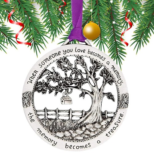 The Tree of Life Memorial Ornament - When Someone You Love Becomes a M