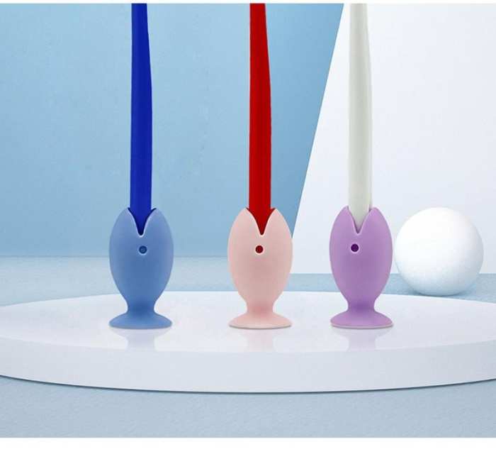 (Early Christmas Sale- SAVE 48% OFF)Cute Standing Tooth Brush Cover Cap--buy 5 get 10 NOW（15pcs）