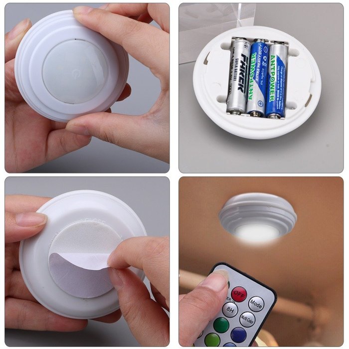 Wireless Remote Control 13 Color Ambiance Light