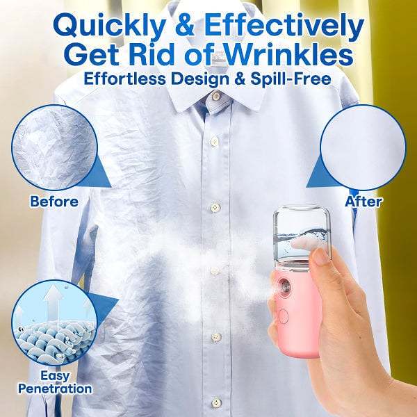 EasyCare Sunshine 15s Heat-Up Mini Travel Steamer（BUY 2 FREE SHIPPING）