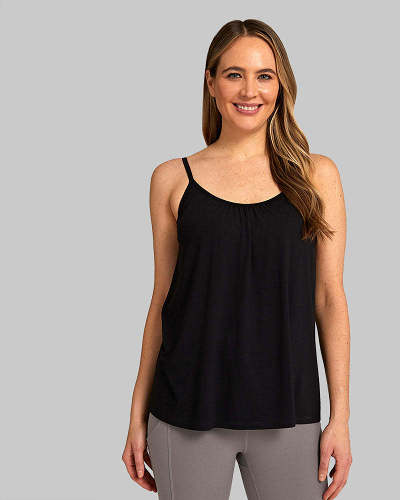 ON SALEWomen Loose-fitting Camisole Tops Built in Bra & Adjustable