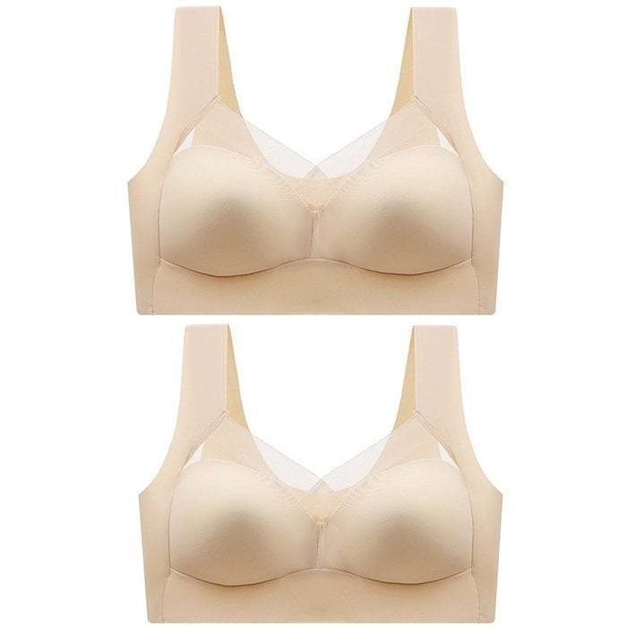 Fashion Deep Cup BraSummer sexy Push Up Wireless Bras (Size runs the same as regular bras)
