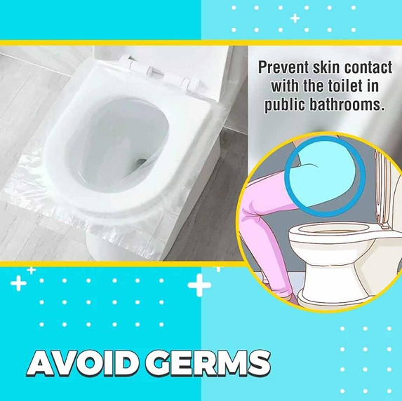 Biodegradable Disposable Plastic Toilet Seat Cover