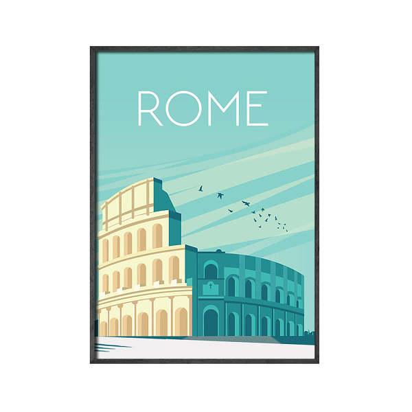 Francisco Travel Poster Canvas Paintings Vintage Kraft Poster Coated Wall Art Home Decor