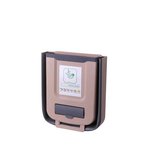 (Last Day Flash Sale) 7L New Household Wall-mounted Folding Trash