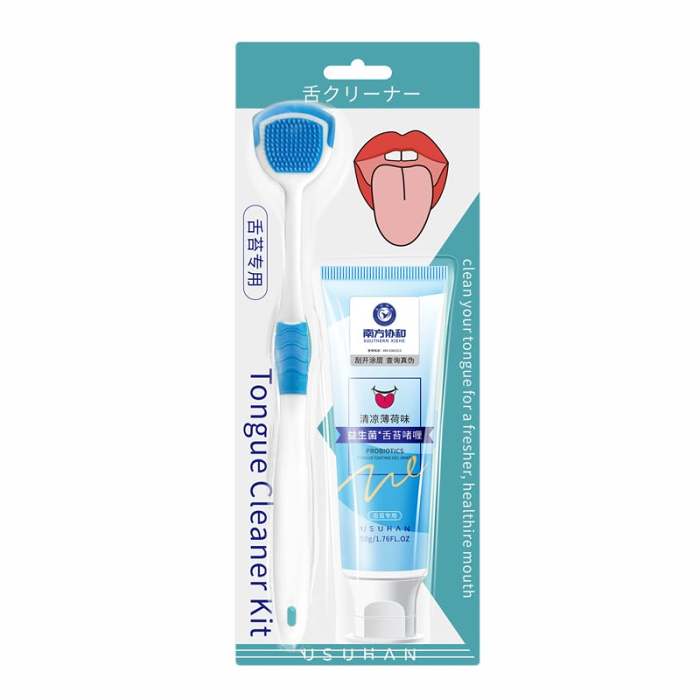 Fast Sale-Probiotic Tongue Cleaning Gel Set