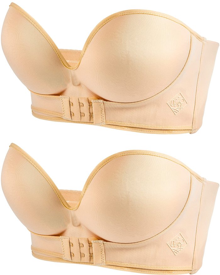 (Last Day Promotion-SAVE 50% OFF) Strapless Front Buckle Lift Bra