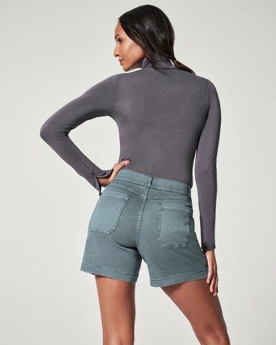BUY 2 FREE SHIPPING-Women's Stretch Twill Shorts
