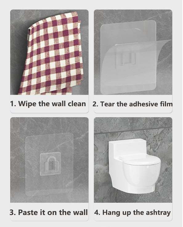 Toilet-shaped Ashtray