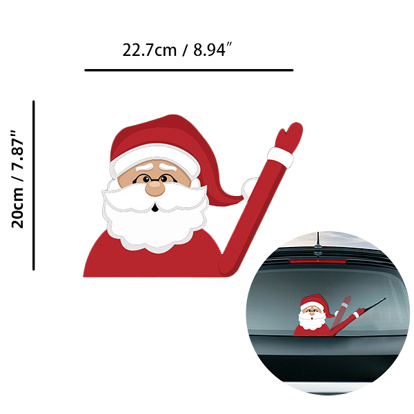 Christmas Car Wiper Sticker